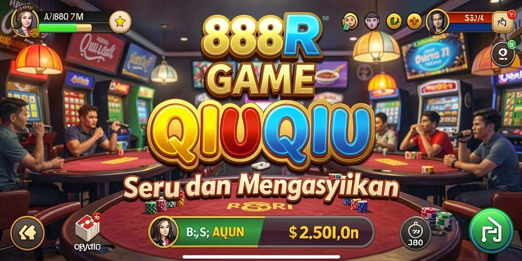 Tampilan gameplay QiuQiu yang menegangkan dan penuh strategi.