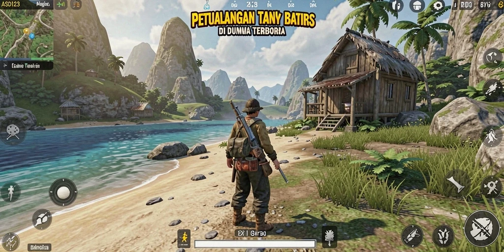 Melihat aksi seru dalam gameplay dunia terbuka.