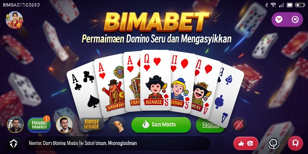 Gameplay seru dari Domino di BIMABET