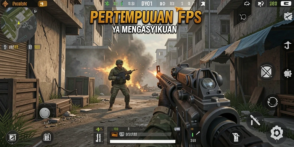 Screenshot DY01 menampilkan aksi FPS yang mendebarkan dan grafis yang memikat.