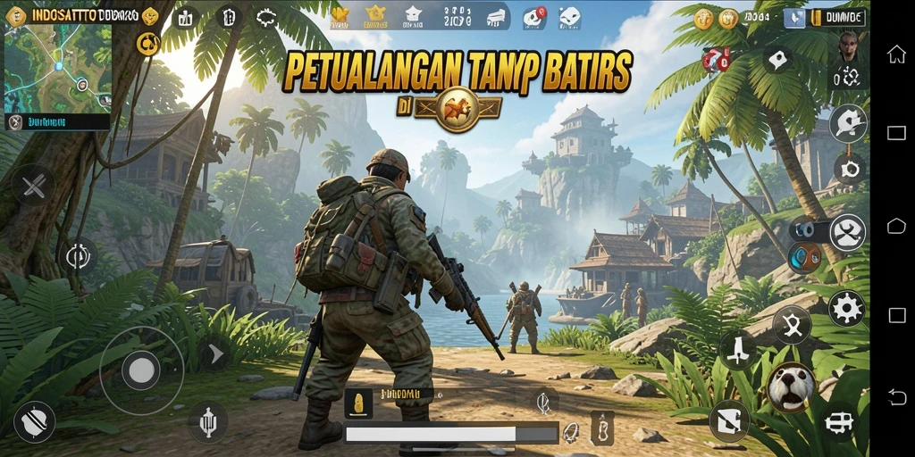 Gameplay seru di dunia terbuka INDOSATTOTO yang menakjubkan.