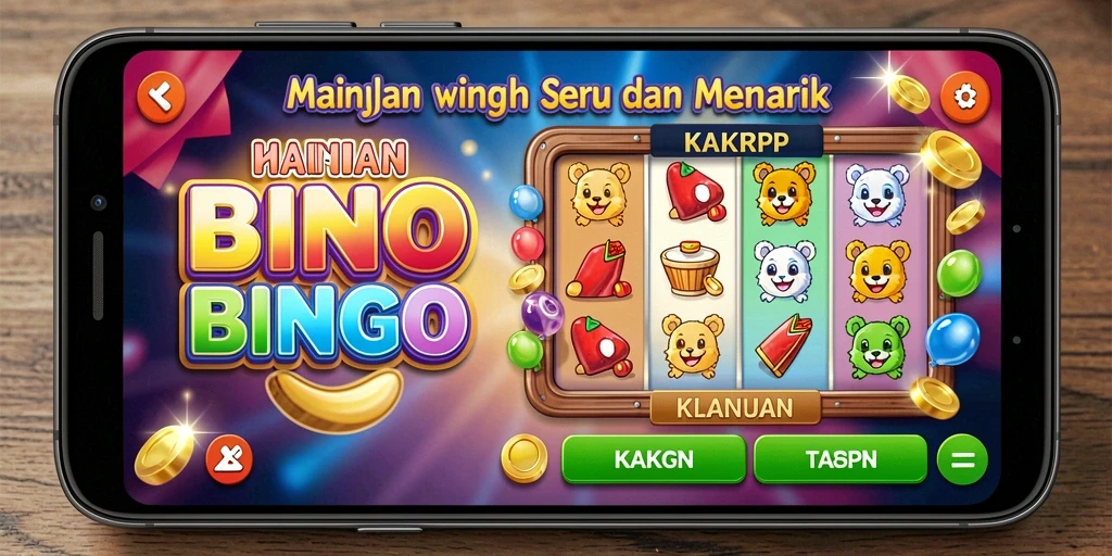 Tampilan gameplay KAKRP yang menarik untuk Bingo.