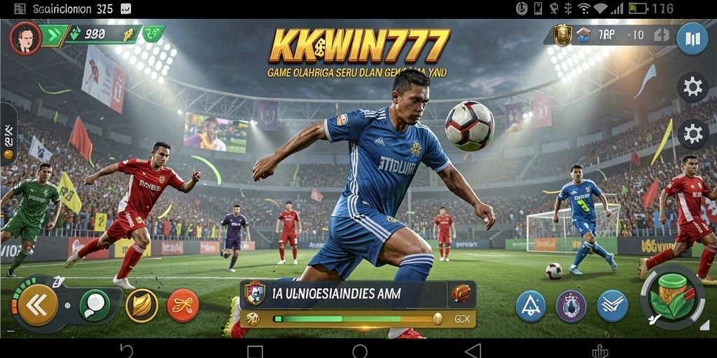 Tampilan gameplay menegangkan dan seru dalam KKWIN777.