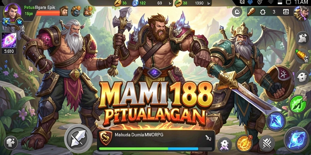 Tampilan gameplay menarik dari MAMI188 yang penuh aksi.