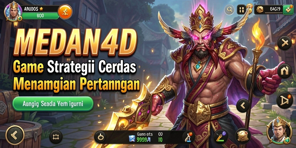 Tampilan gameplay MEDAN4D yang menekankan strategi dan taktik.