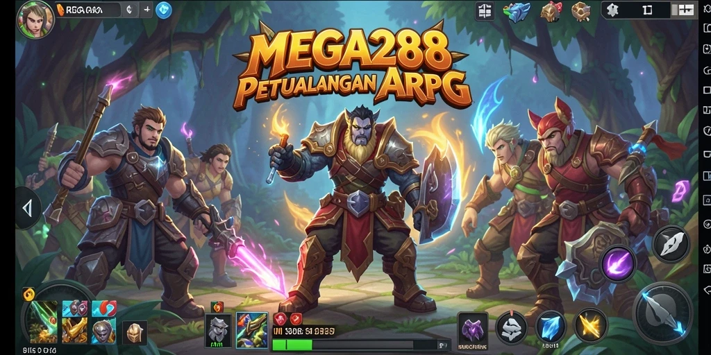 Screenshot dari gameplay epik MEGA288 yang menampilkan aksi seru.