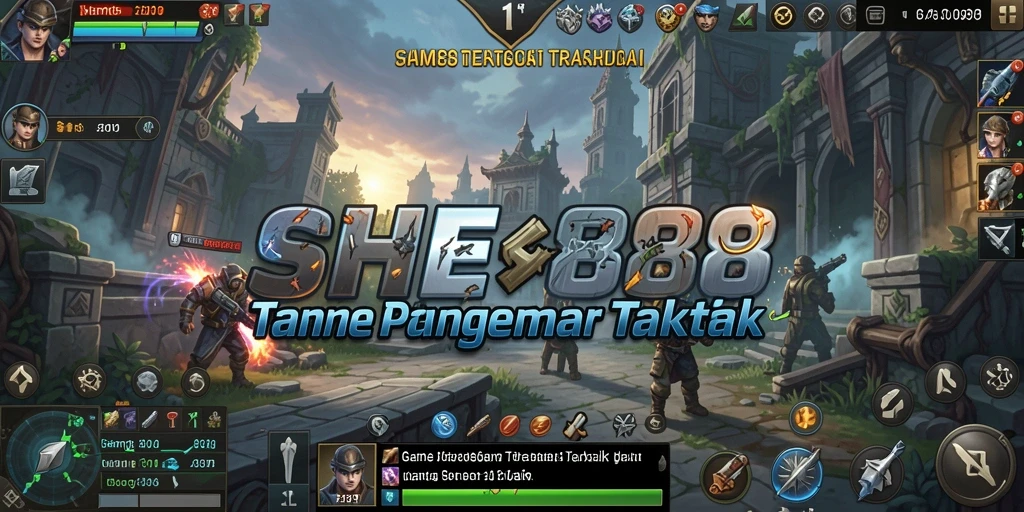 Tampilan menarik gameplay strategi SHE888 dengan pertempuran seru.