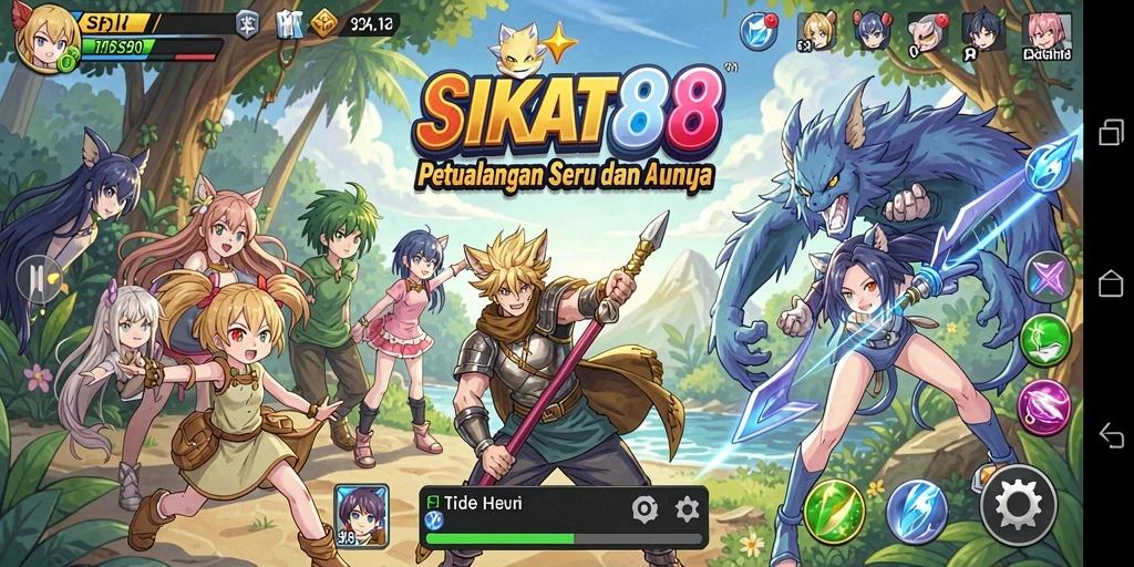 Gameplay SIKAT88 yang memukau dengan karakter anime favorit.