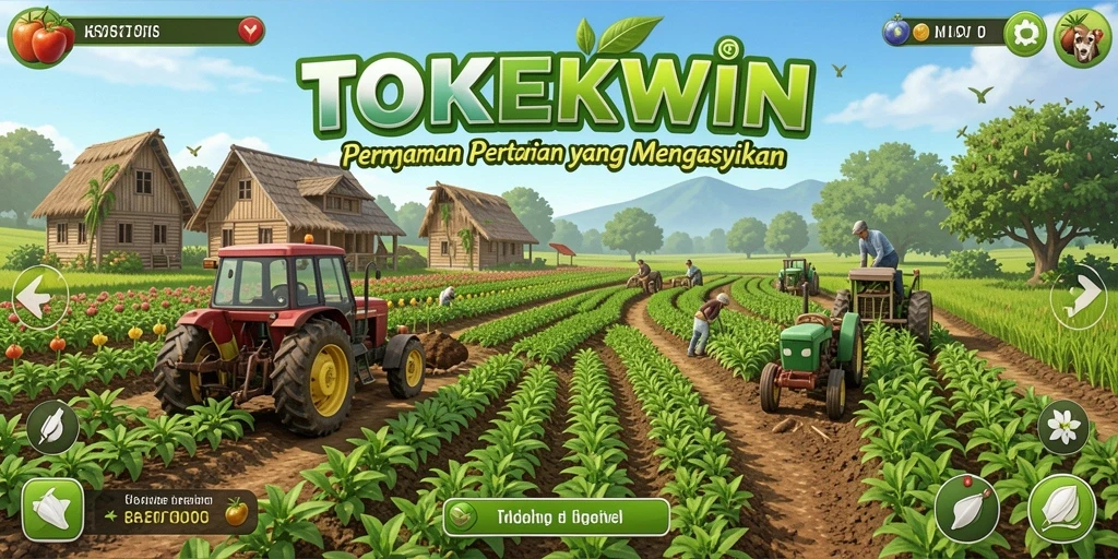 Tampilan gameplay TOKEKWIN yang menarik dan interaktif bagi pemain.